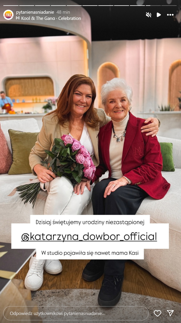 Katarzyna Dowbor wzruszona w "Pytaniu na śniadanie"
