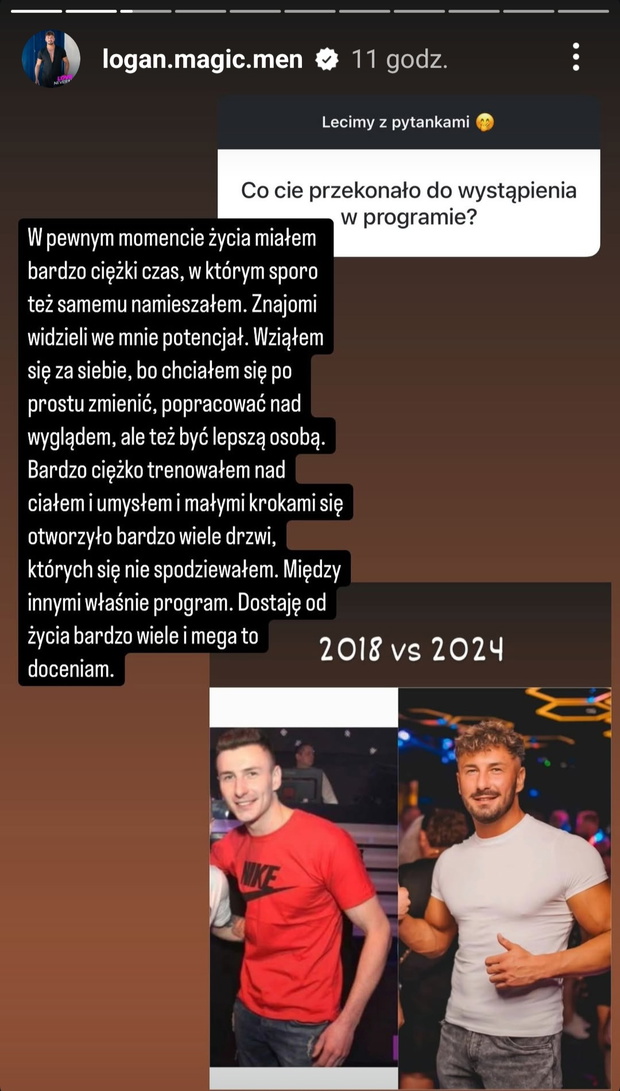Logan z "Love Never Lies" przeszedł ogromną metamorfozę
