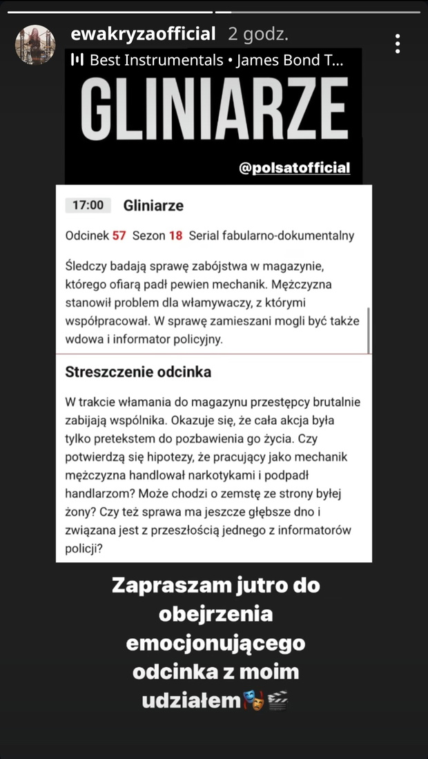 Ewa z "Rolnik szuka żony" w hitowym serialu