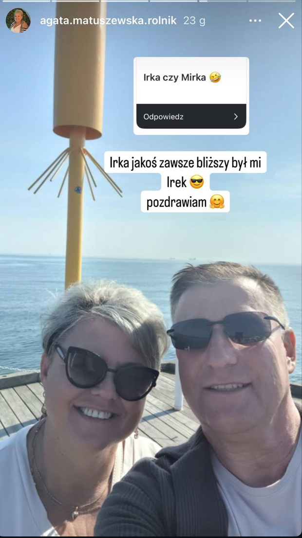 Agata z "Rolnika" w końcu to ujawniła. Pokazała zdjęcie z Irkiem i zdradziła długo skrywaną tajemnicę