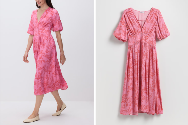 Sukienka "romantic chic" w stylu Pauliny Sykut-Jeżyny z Reserved za 159,99 złotych