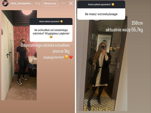 Nina z "Kanapowców" zrzuciła kolejne kilogramy