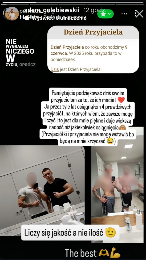 Adam z "Rolnika" zapadł się pod ziemie po programie. Teraz opublikował zdjęcie