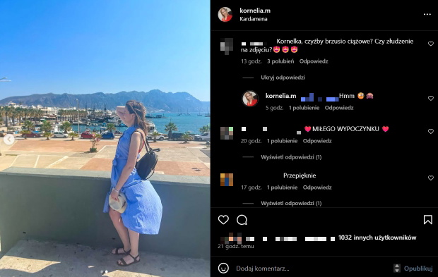 Kornelia ze "ŚOPW" pokazała nowe zdjęcie, a w sieci zawrzało