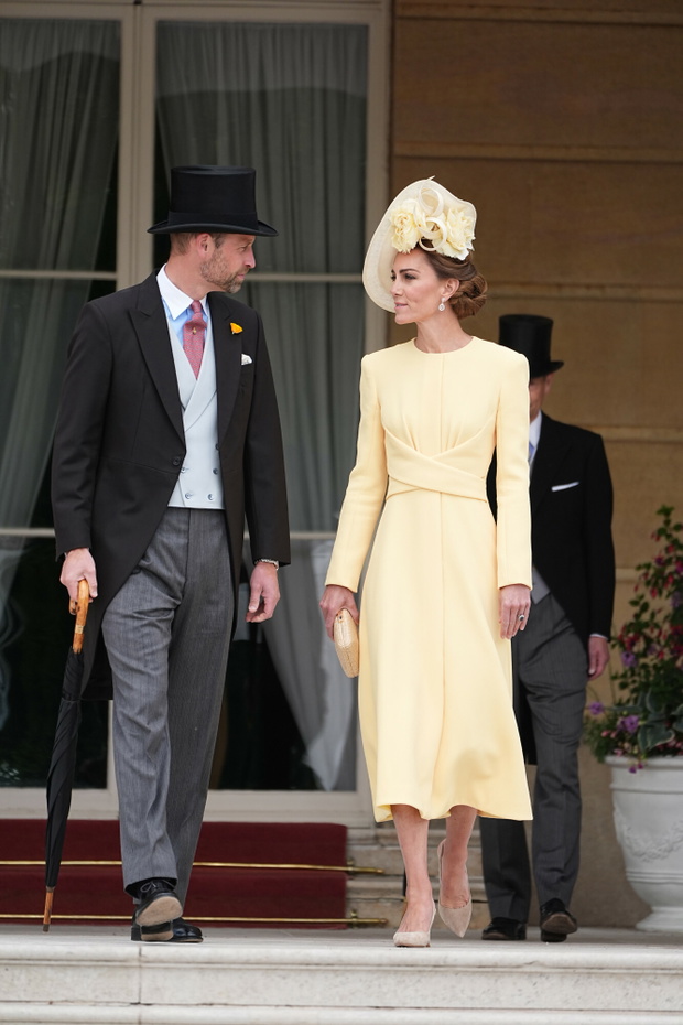 Księżna Kate zadała szyku w sukience w najmodniejszym kolorze lata 2025 - "butter yellow"