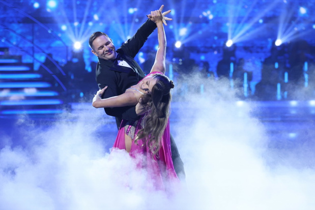 Tomasz Karolak i Izabela Skierska w "Tańcu z gwiazdami"