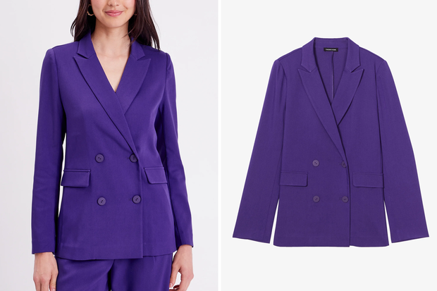Marynarka "royal purple" z Zalando marki Cache Cache za 219 złotych