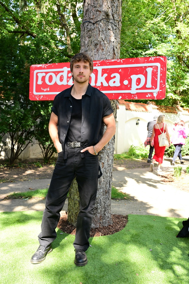 Maciej Musiał na pokazie serialu "Rodzinka.pl"