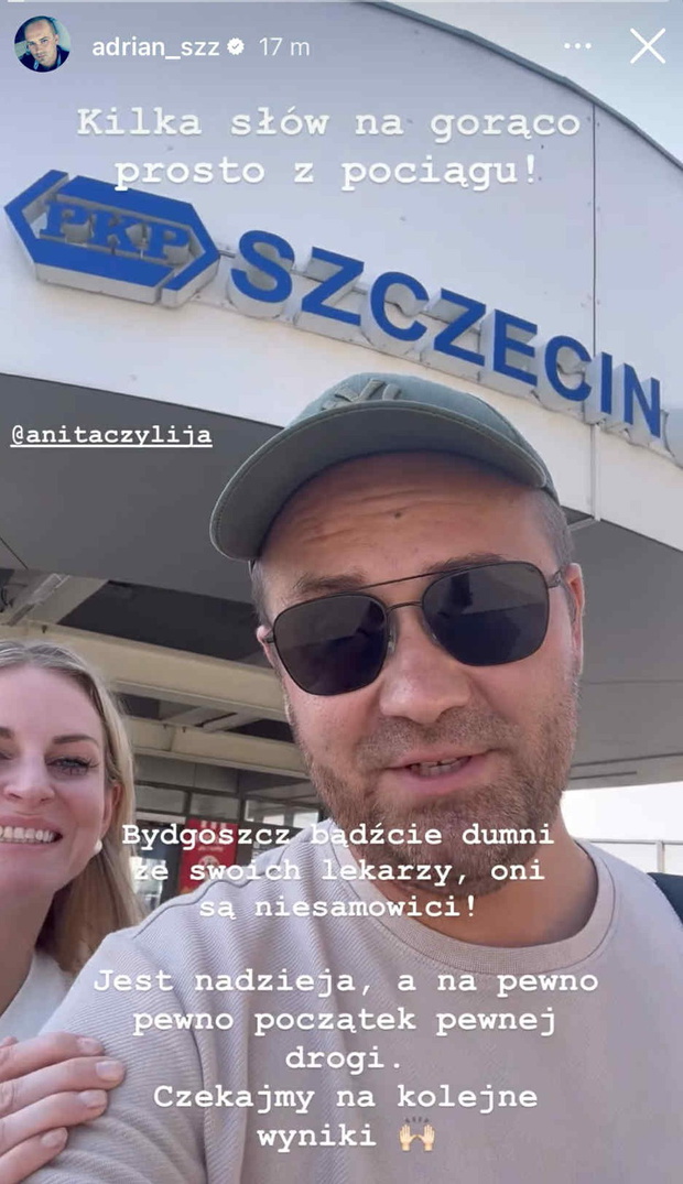 Adrian ze "ŚOPW" przekazał nowe informacje ws. dalszego leczenia. To usłyszał od lekarzy