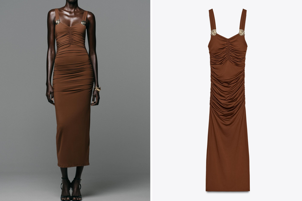 Sukienka "cinnamon dress" z Zary za 139 złotych