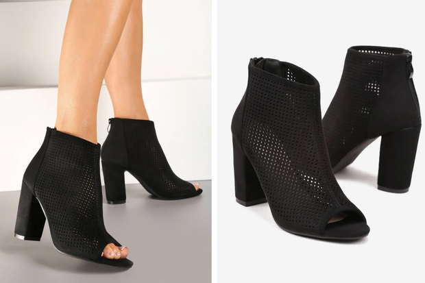 Modne botki "peep-toe" na jesień 2025 z Renee za 129,99 złotych