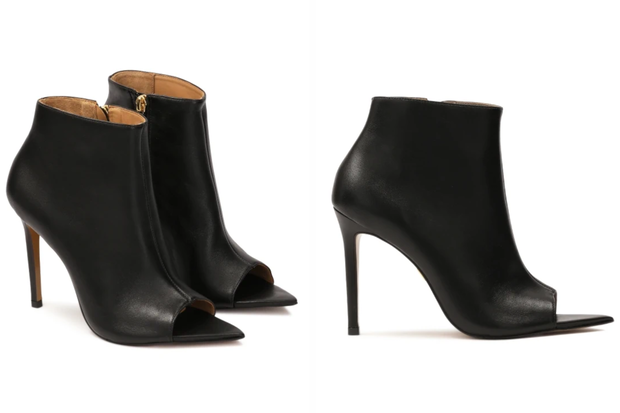 Modne botki "peep-toe" na jesień 2025 marki Kazar za 799 złotych