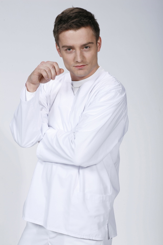 Marcin Rogacewicz - sesja zdjęciowa do serial "Na dobre i na złe", rok 2009