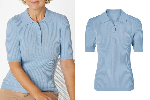 Dzianinowa bluzka w stylu "preppy" z Lida za 35,99 złotych