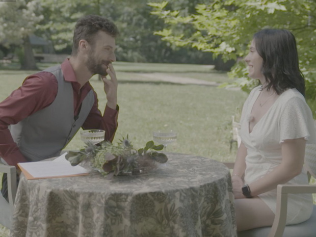 Anna i Roland - spotkanie w "Rolnik szuka żony