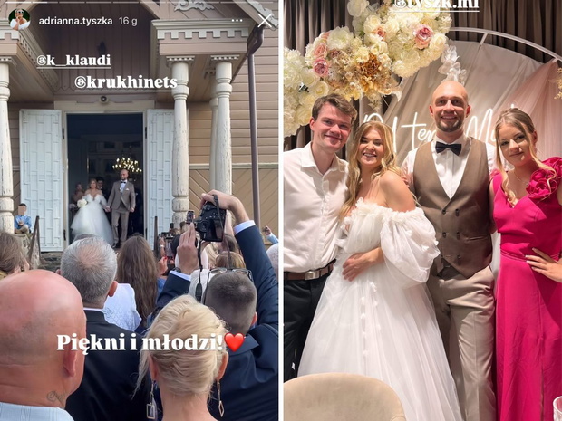 Adrianna z "Rolnik szuka żony" pokazała zdjęcia z wesela Klaudii i Valentyna
