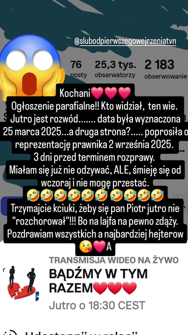 Agata ze "Ślubu od pierwszego wejrzenia" o rozwodzie z Piotrem