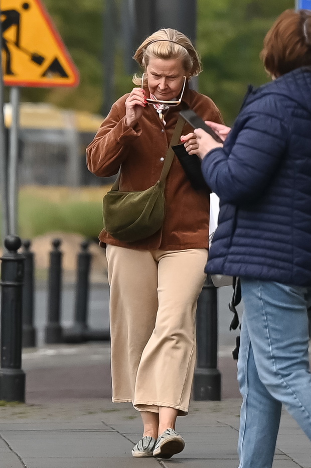 Barbara Bursztynowicz z treningów do "Tańca z Gwiazdami" wraca tramwajem