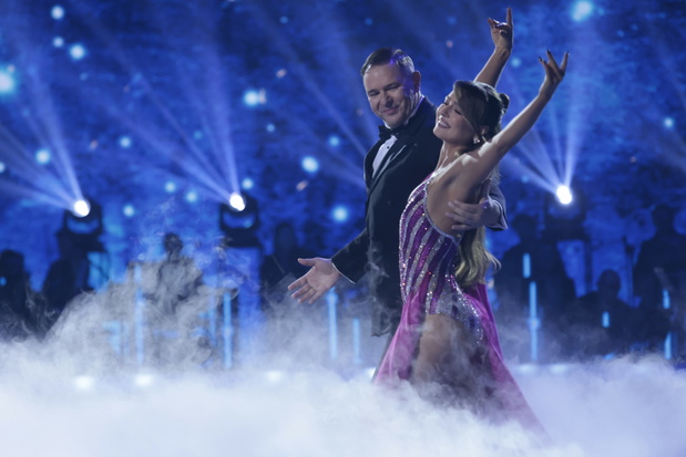 Tomasz Karolak i Izabela Skierska w "Tańcu z gwiazdami"