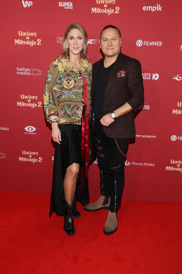 Katarzyna Golec, Łukasz Golec Premiera filmu "Uwierz w Mikołaja 2"