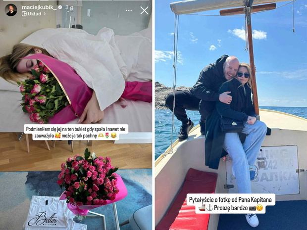 Maciej ze "ŚOPW" opublikował prywatne kadry z Karoliną