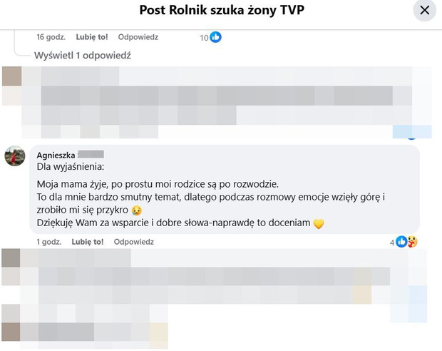 Zachowanie kandydatki Krzysztofa z "Rolnika" wywołało burzę w sieci. Agnieszka się tłumaczy