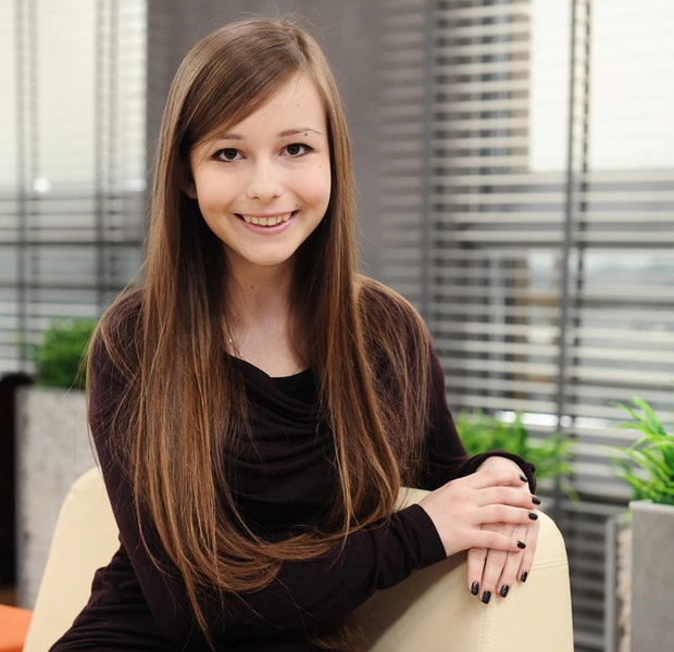 Emilia Stachurska w 2014 roku w "Dzień Dobry TVN"
