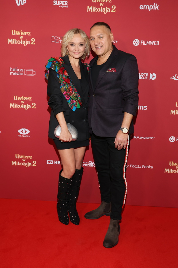 Edyta Golec, Łukasz Golec Premiera filmu "Uwierz w Mikołaja 2"