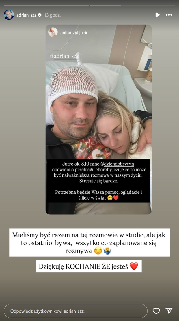 Anita ze "Ślubu od pierwszego wejrzenia" o kolejnej operacji Adriana