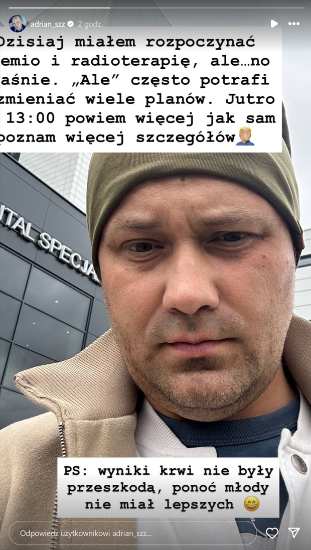 Adrian ze "Ślubu od pierwszego wejrzenia" przekazał pilny komunikat