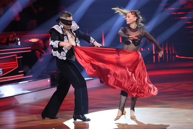 Tomasz Karolak i Izabela Skierska w półfinale "Tańca z Gwiazdami"