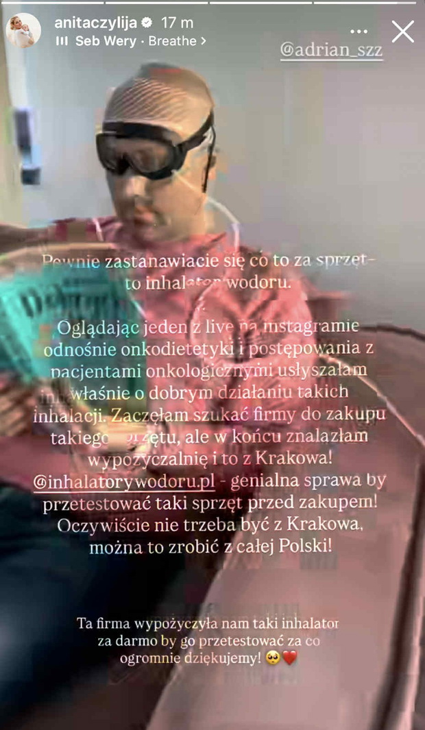 Anita ze "ŚOPW" pokazała przejmujące zdjęcie męża. Tak Adrian przygotowuje się do kolejnych etapów leczenia