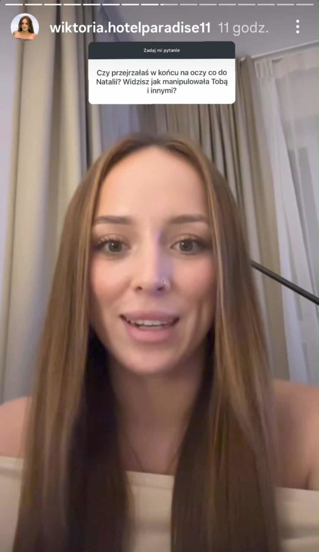 Wiktoria z "Hotelu Paradise" o manipulacjach Natalii
