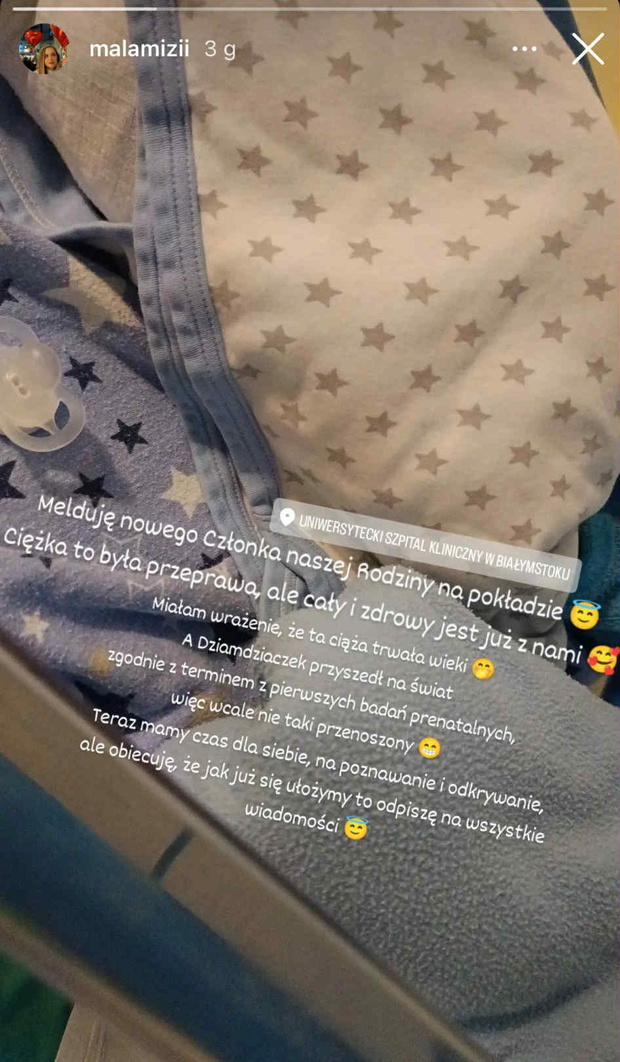 Agnieszka ze "ŚOPW" urodziła