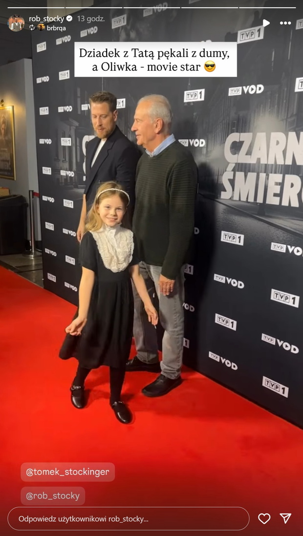 Oliwia Stockinger w serialu "Czarna śmierć"