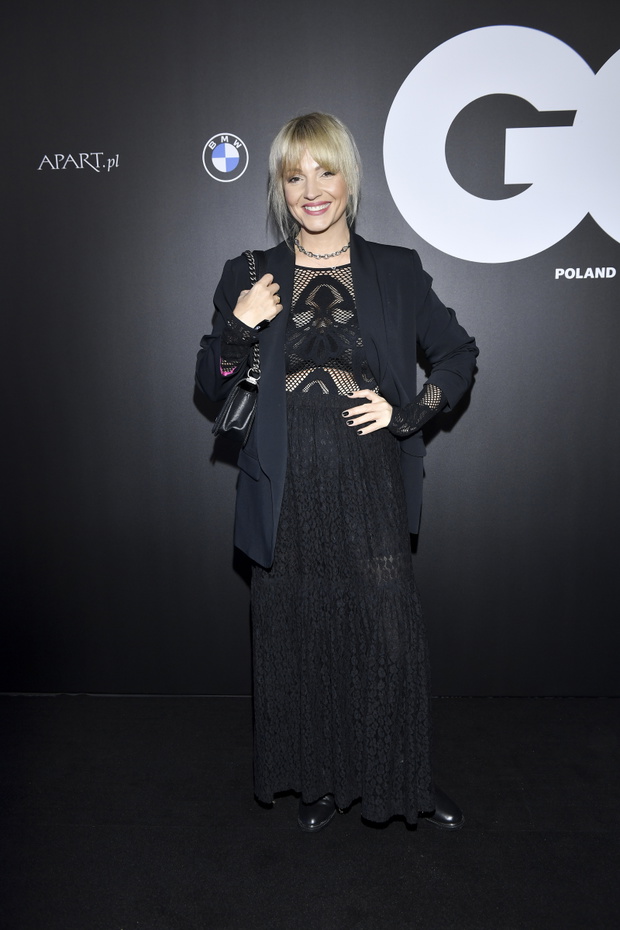 Dorota Szelągowska na imprezie magazynu "GQ"