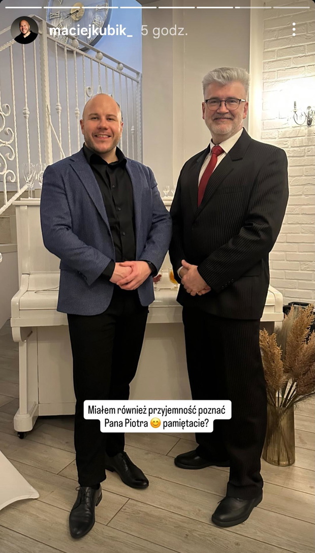 Piotr Mosak i Maciej Kubik ze "Ślubu od pierwszego wejrzenia" na weselu Anity i Adriana z "ŚOPW"