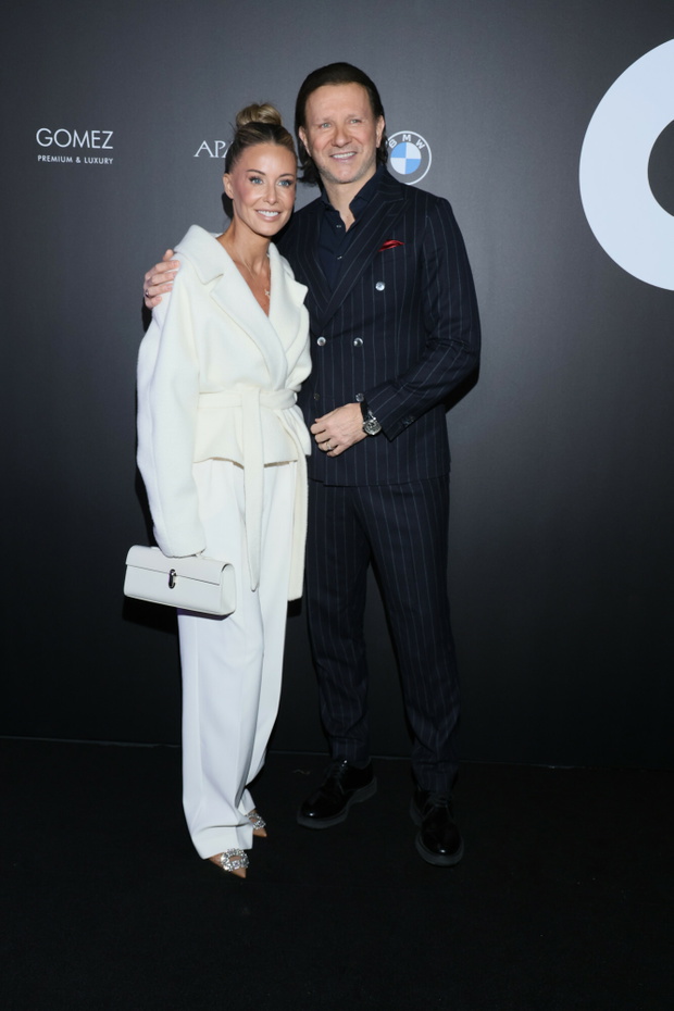 Małgorzata Rozenek-Majdan i Radosław Majdan na imprezie magazynu "GQ"