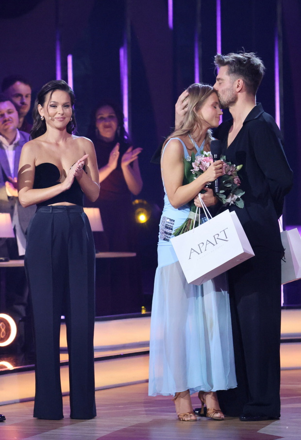 Agnieszka Kaczorowska i Marcin Rogacewicz w "Tańcu z gwiazdami"