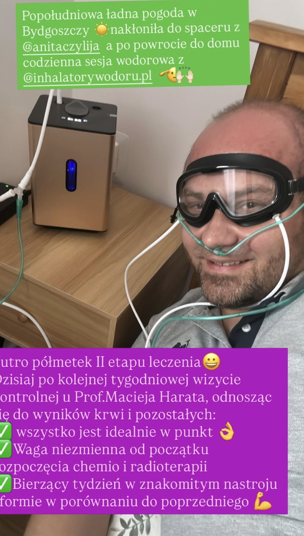 Adrian ze "ŚOPW" przekazał najnowsze wieści ws. stanu zdrowia fot. Instagram @adrian_szz
