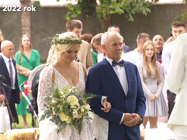 Julia od Arka na ślubie Magdy z "Rolnik szuka żony"