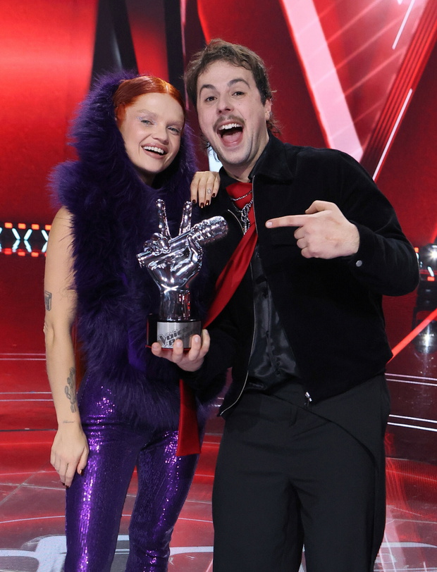 Jasiek Piwowarczyk i Margaret w "The Voice of Poland"