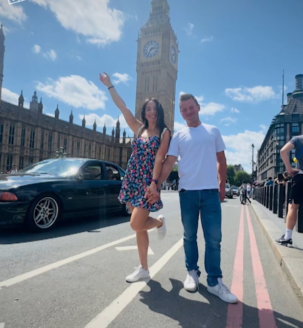 Krzysztof z "Rolnik szuka żony" poleciał dla Agnieszki do Londynu