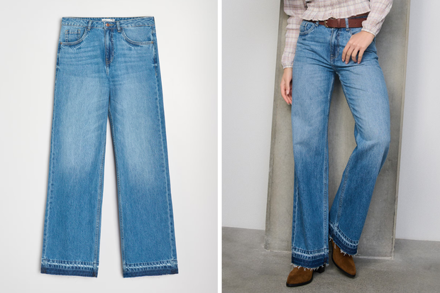Modne jeansy "Skyframe" w stylu Dody z Sinsay za 69,99 złotych