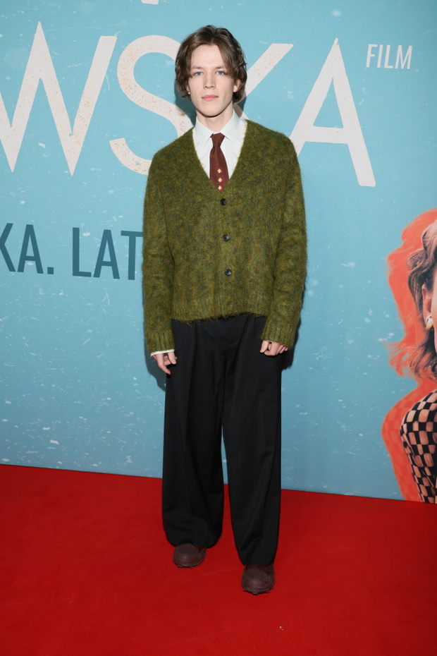 Hugo Tarres na premierze filmu "Wielka Warszawska"