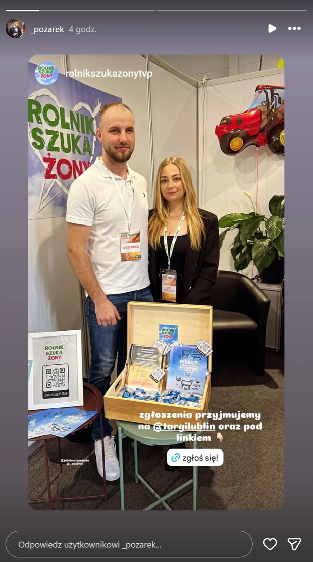 Arek i Julia z "Rolnik szuka żony"