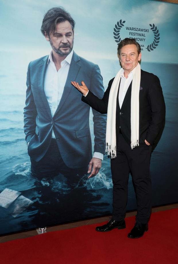 Ireneusz Czop na premierze filmu
