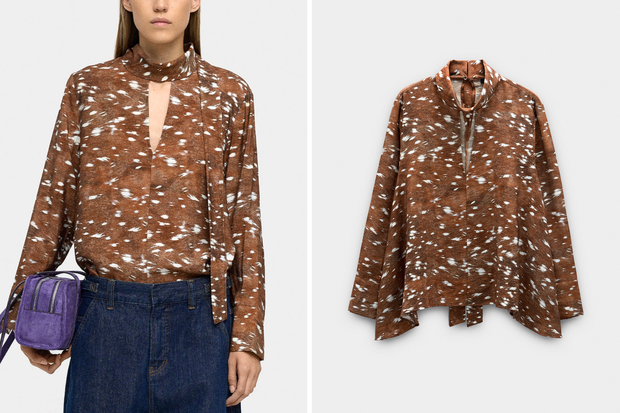 Modna bluzka "bambi print" z Parfois za 49,99 złotych