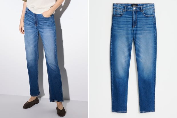 Modne jeansy "girlfriend cut" w stylu gwiazd na zimę 2026 z Mohito  za 139,99 złotych