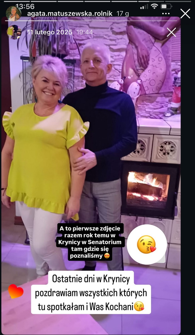 Agata Matuszewska z "Rolnik szuka żony" z partnerem Adamem